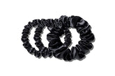 Slip Back to Basics Midi/Large Scrunchie - Black - 3 Pcs
